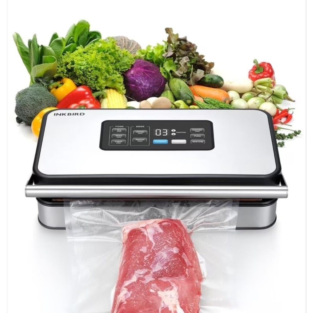 Inkbird Vacuum Sealer Seal Machine Fresh Dry Wet Food Packing Storage Saver NIP